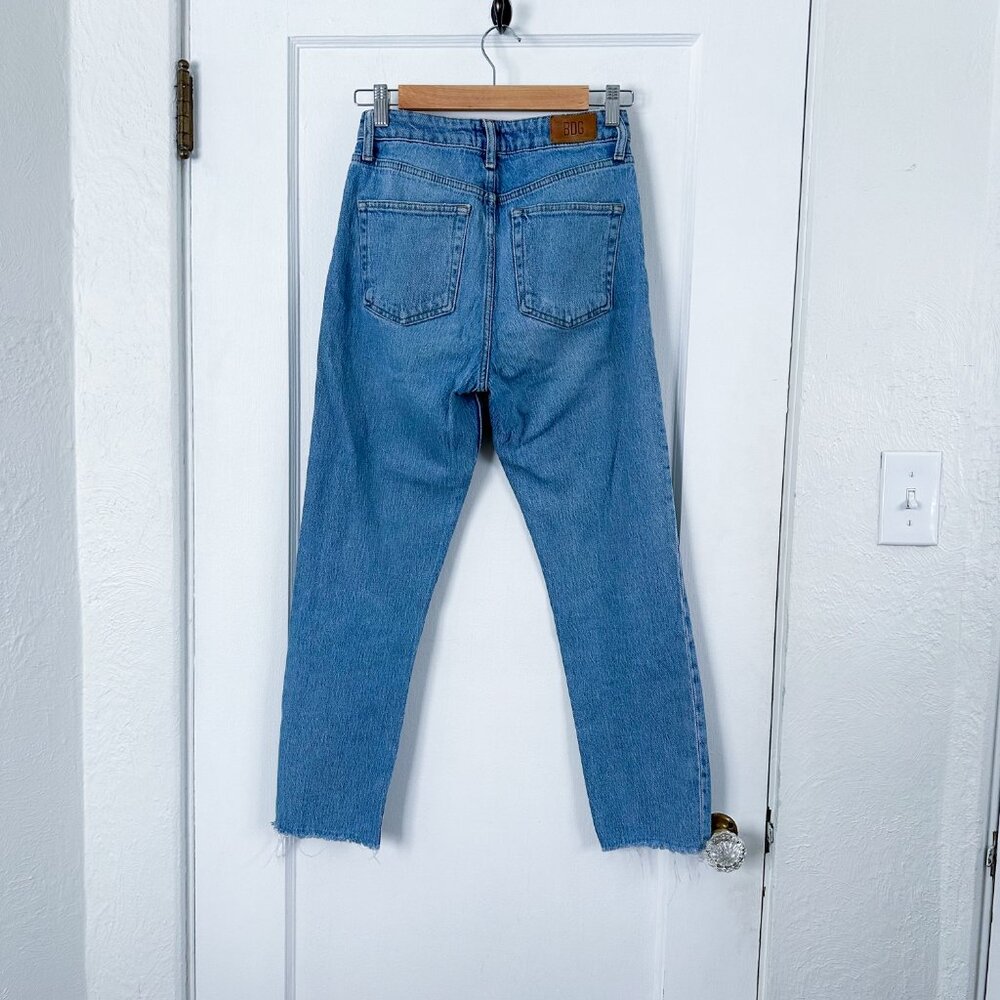BDG |‎ High Rise Raw Ankle Cropped Dillon Blue Jeans Size 26W - Picture 4 of 6